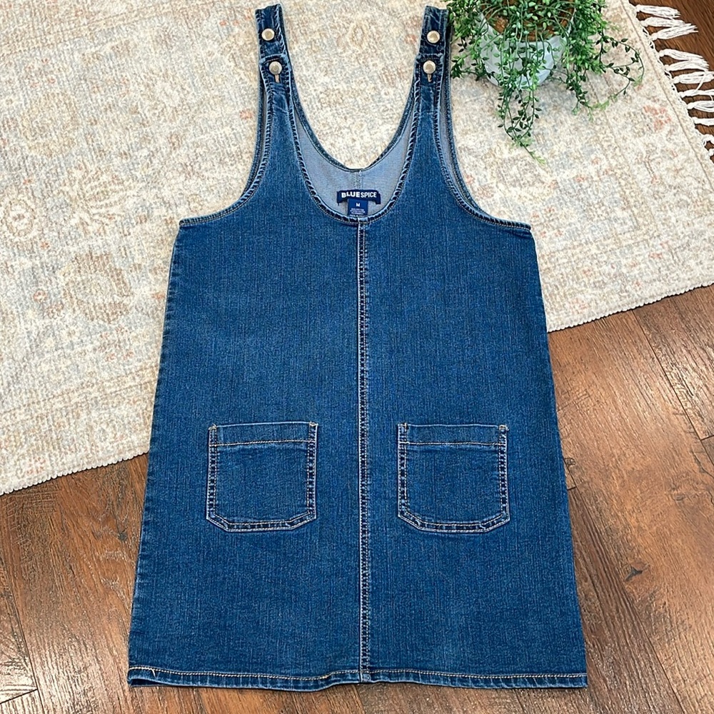 Blue Spice jumper dress